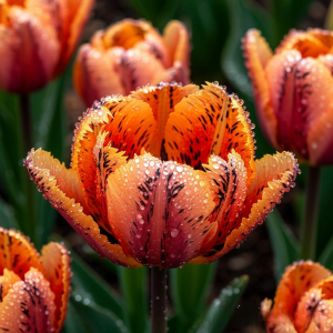 Тюльпан Литл Джем купить по цене от 199р. в интернет-магазине «Посадика» с доставкой почтой в в Мышкине и по всей России – [изображение №1].