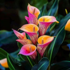 Калла Оникс купить по цене от 450р. в интернет-магазине «Посадика» с доставкой почтой в в Мышкине и по всей России – [изображение №1].