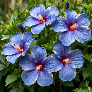 Гибискус садовый Блуминг Квин купить по цене от 259р. в интернет-магазине «Посадика» с доставкой почтой в в Мышкине и по всей России – [изображение №1].