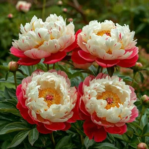 Пион Коралловый Каскад купить по цене от 490р. в интернет-магазине «Посадика» с доставкой почтой в в Мышкине и по всей России – [изображение №1].