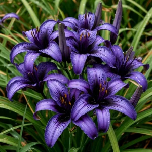 Лилейник Блю Айрис купить по цене от 324р. в интернет-магазине «Посадика» с доставкой почтой в в Мышкине и по всей России – [изображение №1].