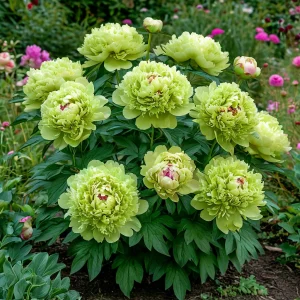 Пион Зеленые Бобы купить по цене от 610р. в интернет-магазине «Посадика» с доставкой почтой в в Мышкине и по всей России – [изображение №1].