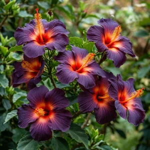 Гибискус Вивида Флэр купить по цене от 279р. в интернет-магазине «Посадика» с доставкой почтой в в Мышкине и по всей России – [изображение №1].