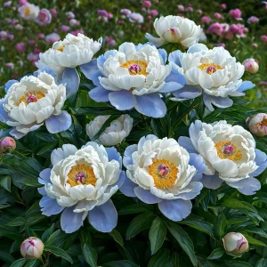 Пион Акварельный Этюд купить по цене от 806р. в интернет-магазине «Посадика» с доставкой почтой в в Мышкине и по всей России – [изображение №1].