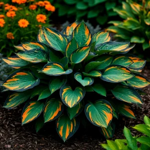 Хоста Бархатный Полог купить по цене от 560р. в интернет-магазине «Посадика» с доставкой почтой в в Мышкине и по всей России – [изображение №1].