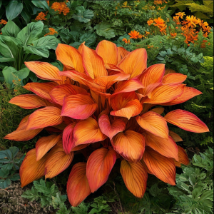 Хоста Солнечный Нектар купить по цене от 605р. в интернет-магазине «Посадика» с доставкой почтой в в Мышкине и по всей России – [изображение №1].